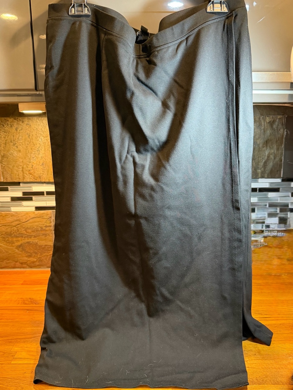 Betabrand Black Pencil skirt with capris